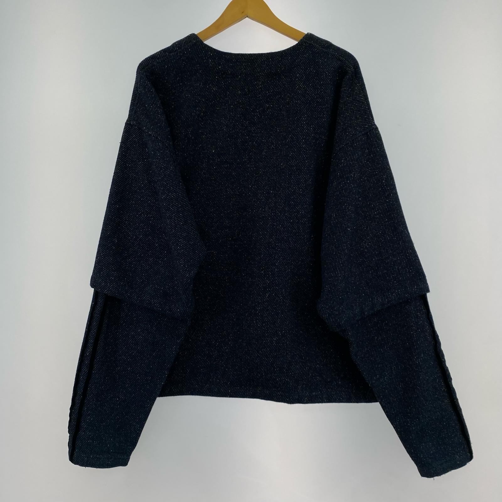 ジャケット LAYERED PULL OVER(2) 2 ネイビー