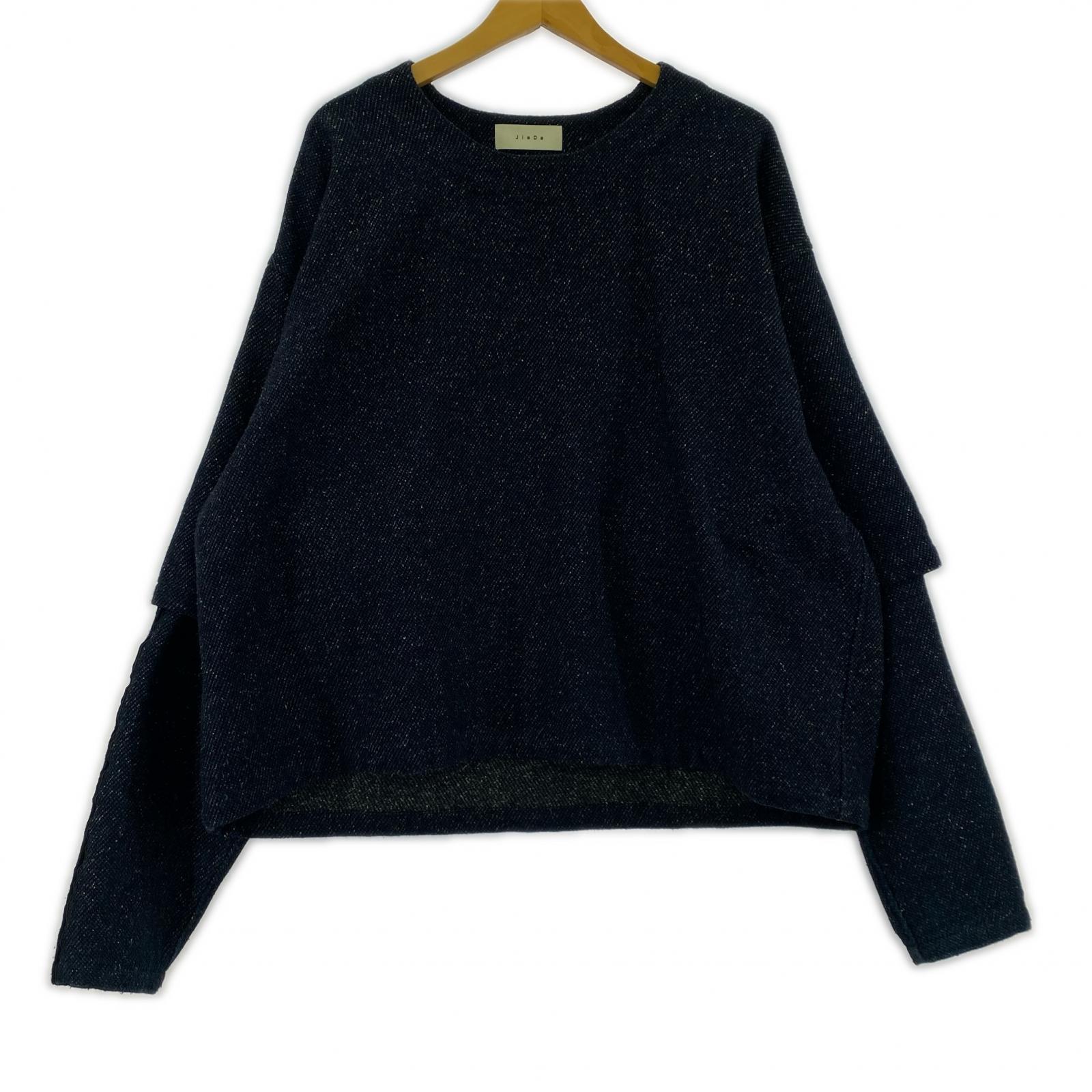 ジャケット LAYERED PULL OVER(2) 2 ネイビー