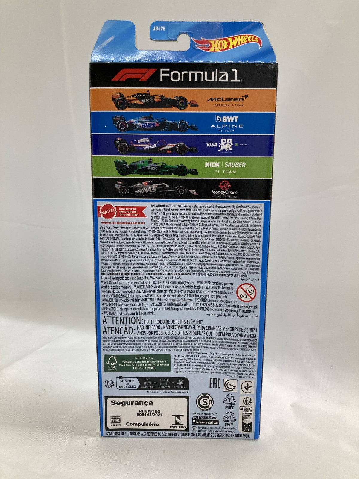 hot wheels formula 1 2025 5-pack ミニカーその他