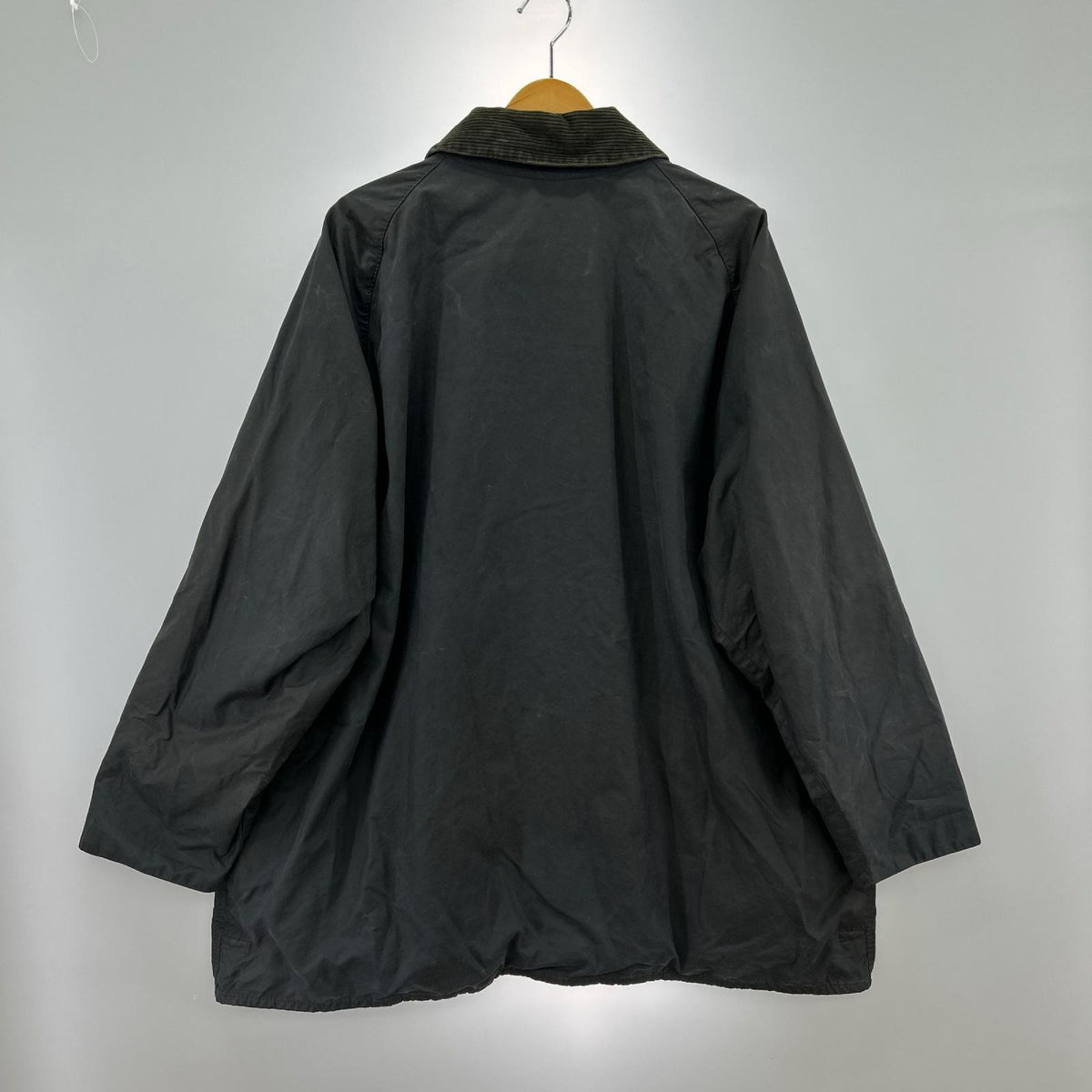 ジャケット Barbour 90s 英国製 旧3ワラント BEAUFORT 黒 (48) ブラック