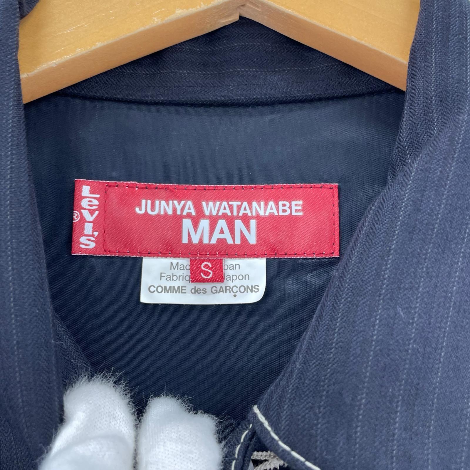 ジャケット JUNYA WATANABE COMME des GARCONS MAN×Levi's 24AW ジャンプスーツコート S ネイビー S ネイビー