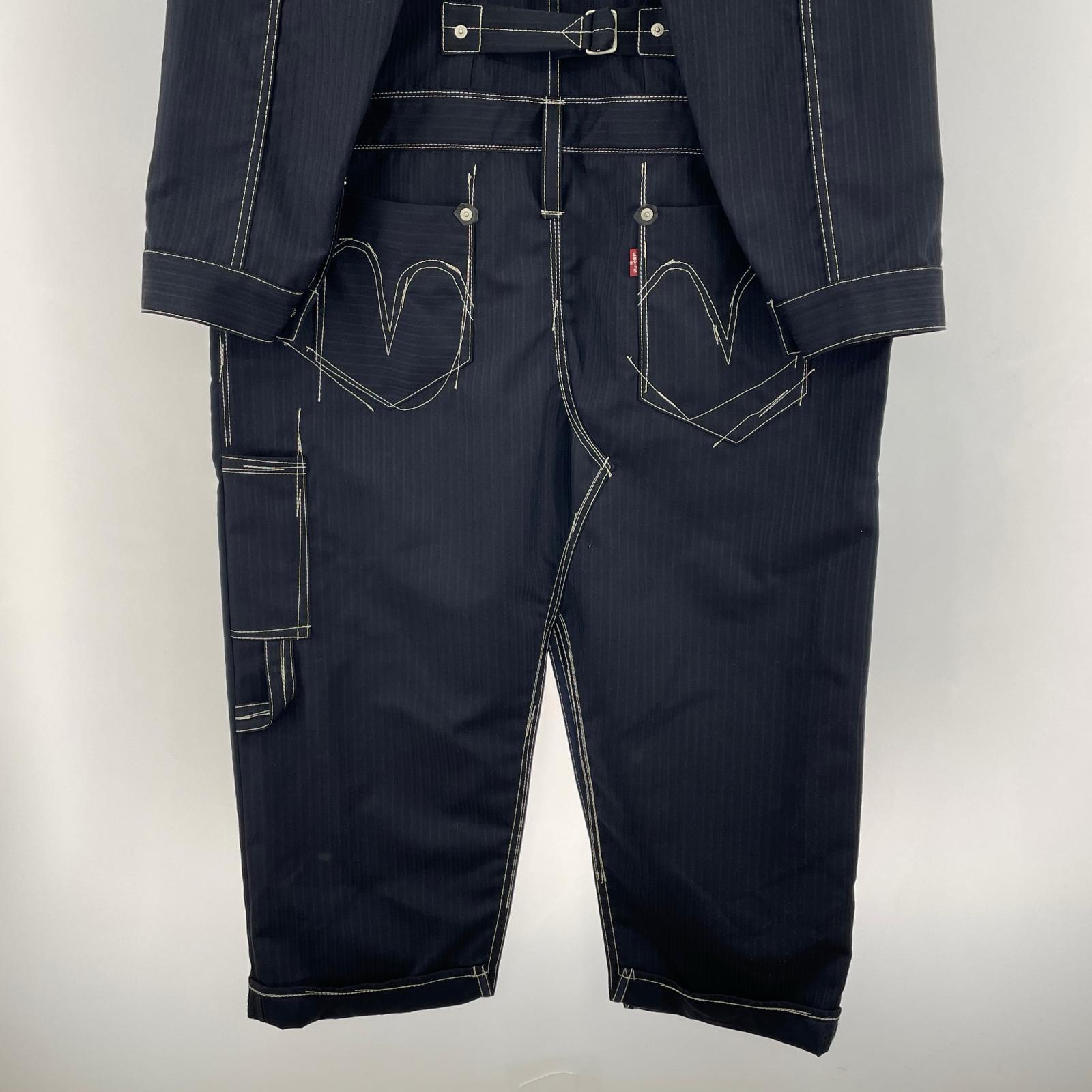 ジャケット JUNYA WATANABE COMME des GARCONS MAN×Levi's 24AW ジャンプスーツコート S ネイビー S ネイビー