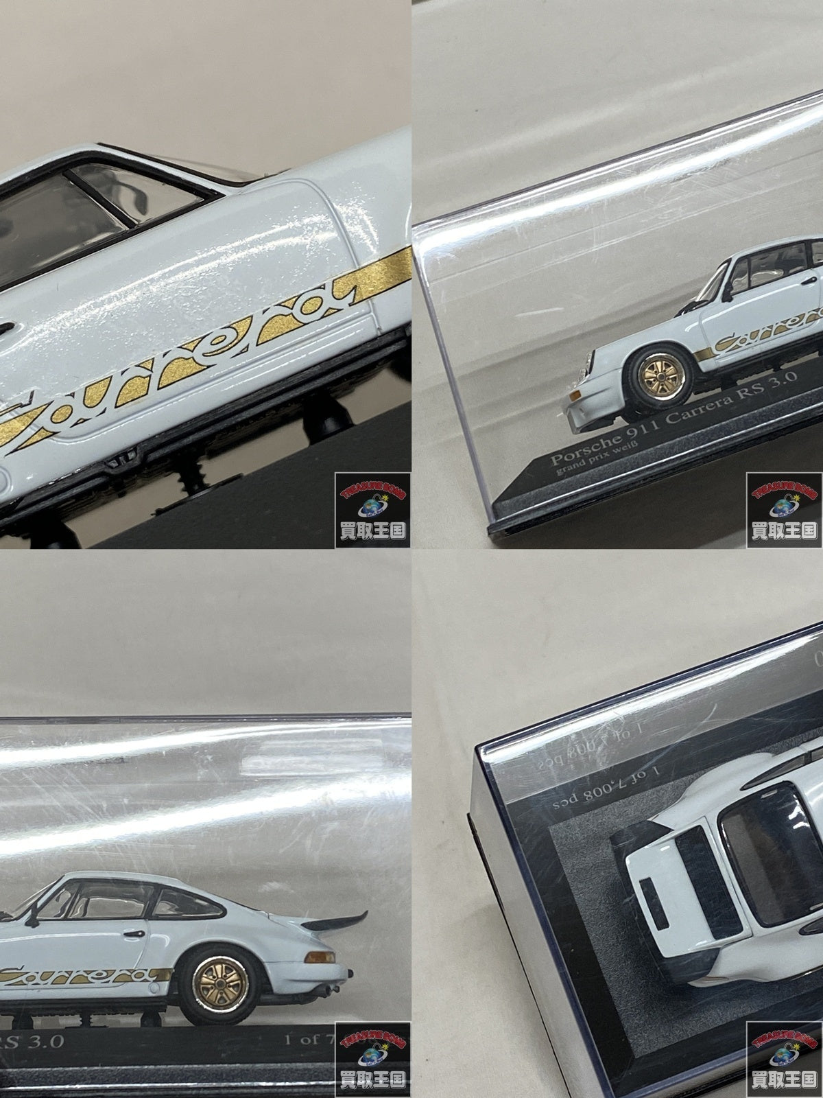 ミニチャンプス Porshe 911Carrera RS スケールカー