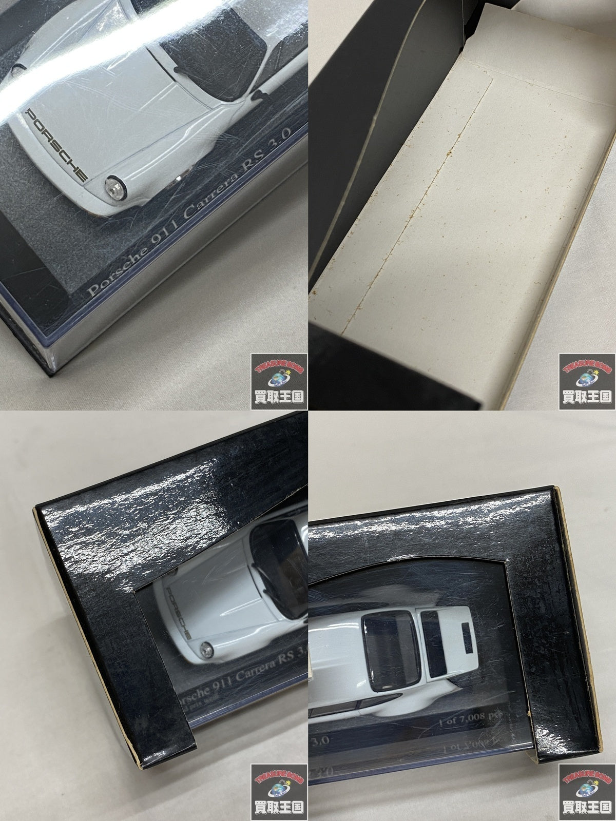 ミニチャンプス Porshe 911Carrera RS スケールカー