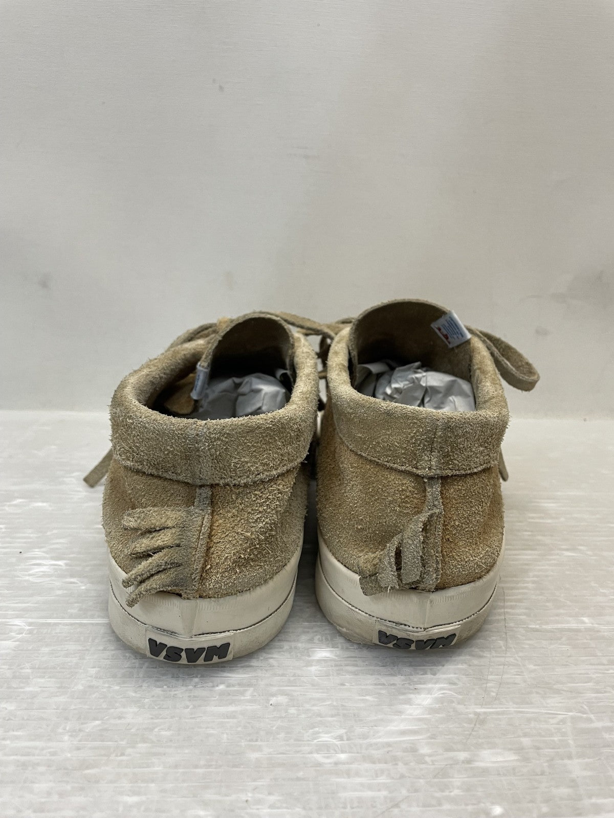 スニーカー VISVIM スウェードローカットスニーカー 9.5 ベージュ