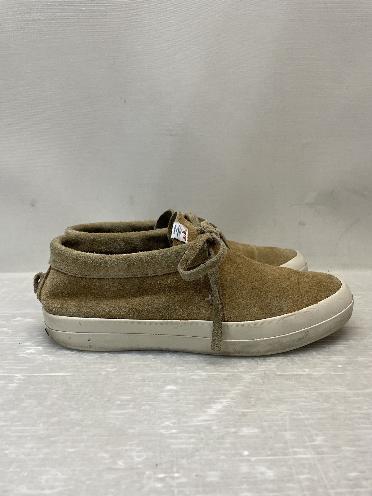 スニーカー VISVIM スウェードローカットスニーカー 9.5 ベージュ