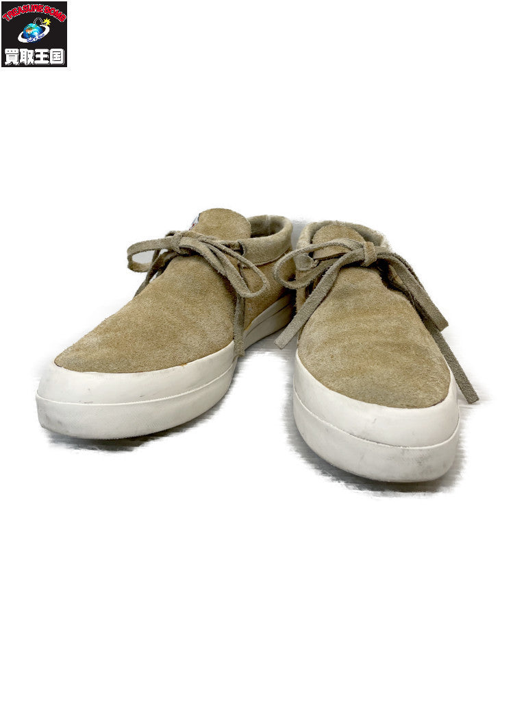 スニーカー VISVIM スウェードローカットスニーカー 9.5 ベージュ