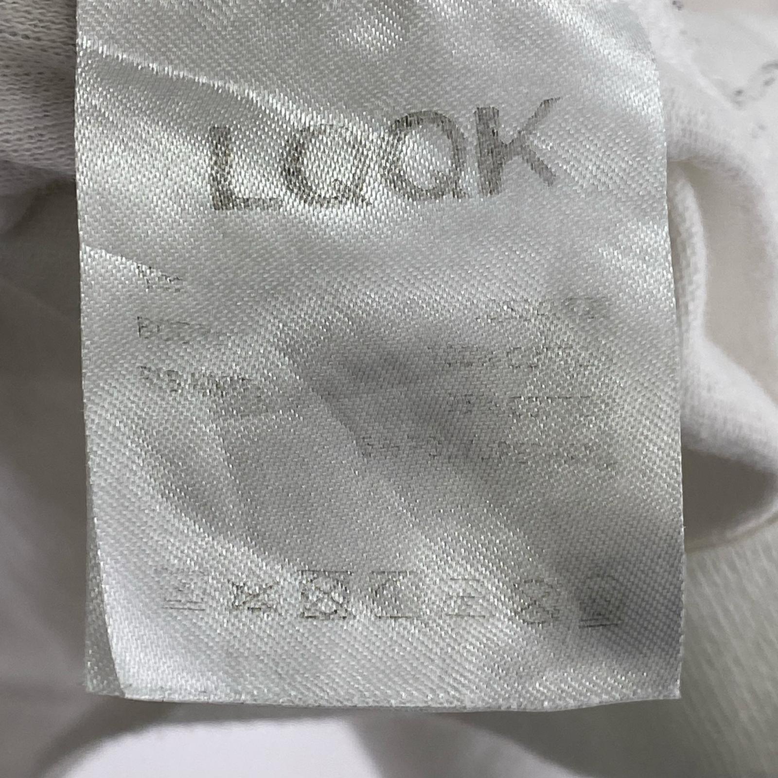 長袖Tシャツ LQQK STUDIO L/S RUGBY WEIGHT POCKET TEE ホワイト