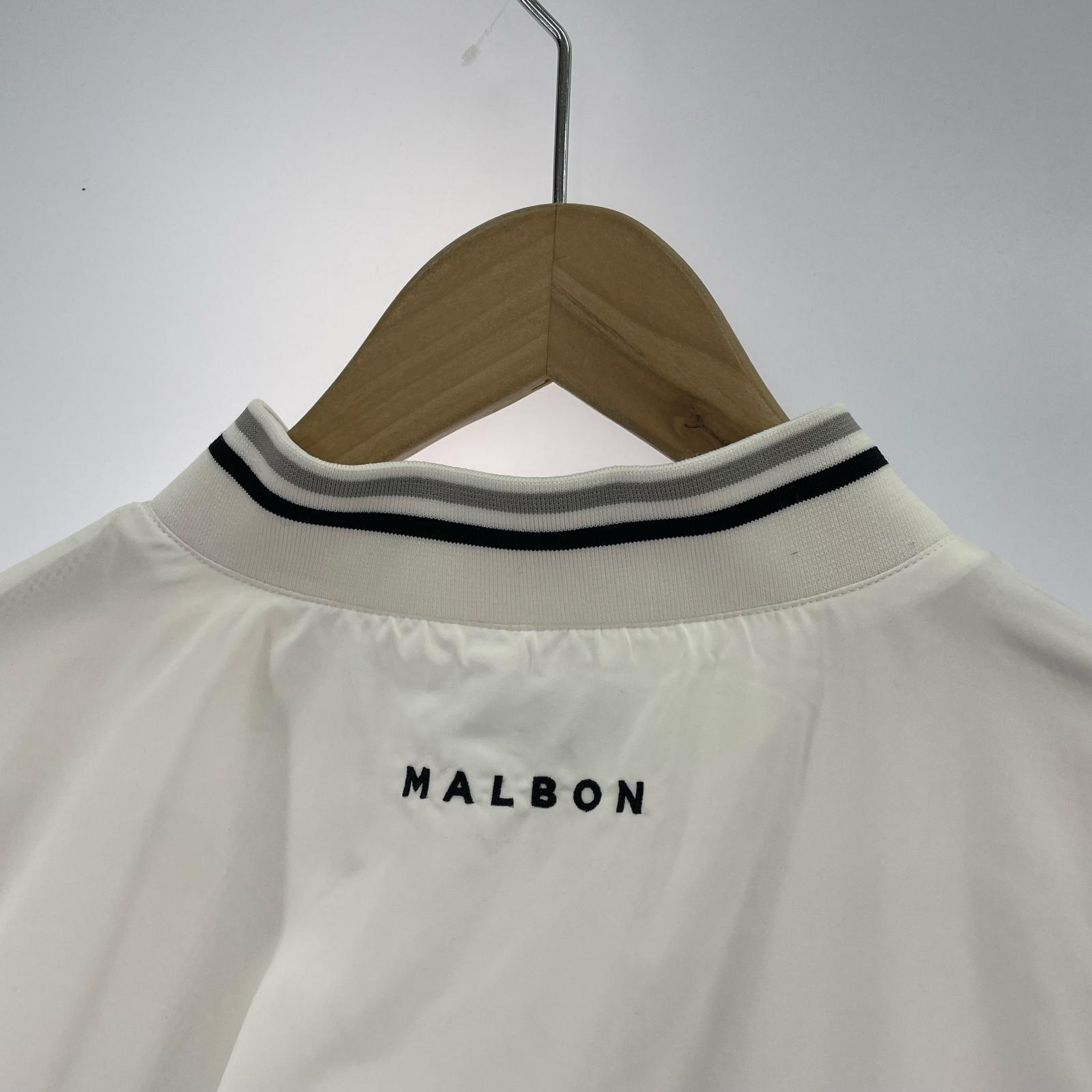 長袖Tシャツ Malbon Golf EAGLE BLADE PULLOVER 白(XL) ホワイト