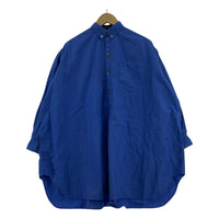 長袖シャツ UNDERCOVER×THE ROLLING STONES 16SS ビッグプルオーバーシャツ 1 青 1 ブルー
