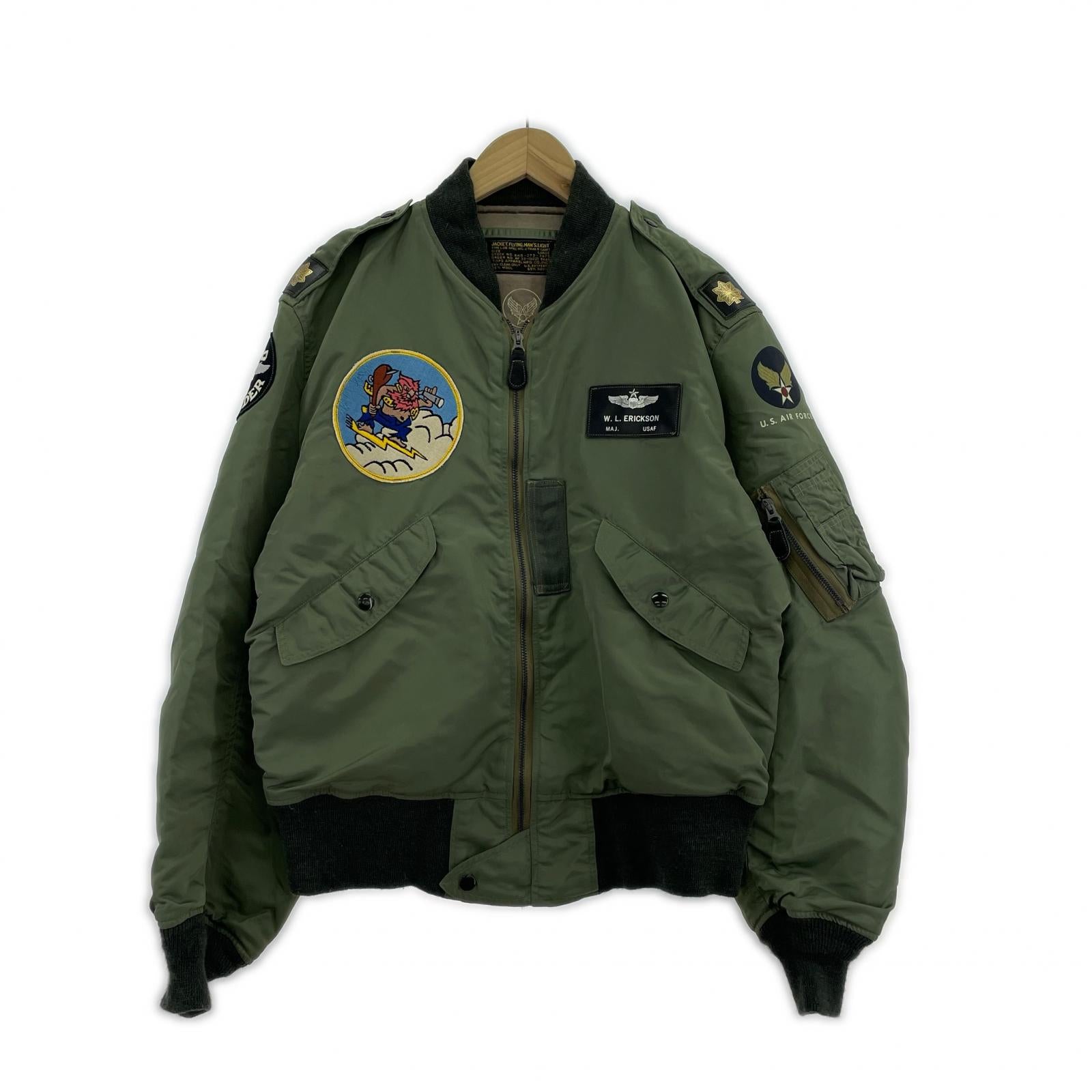 ジャケット TOPS APPAREL MFG.CO.,INC.実名復刻 L-2B L カーキ