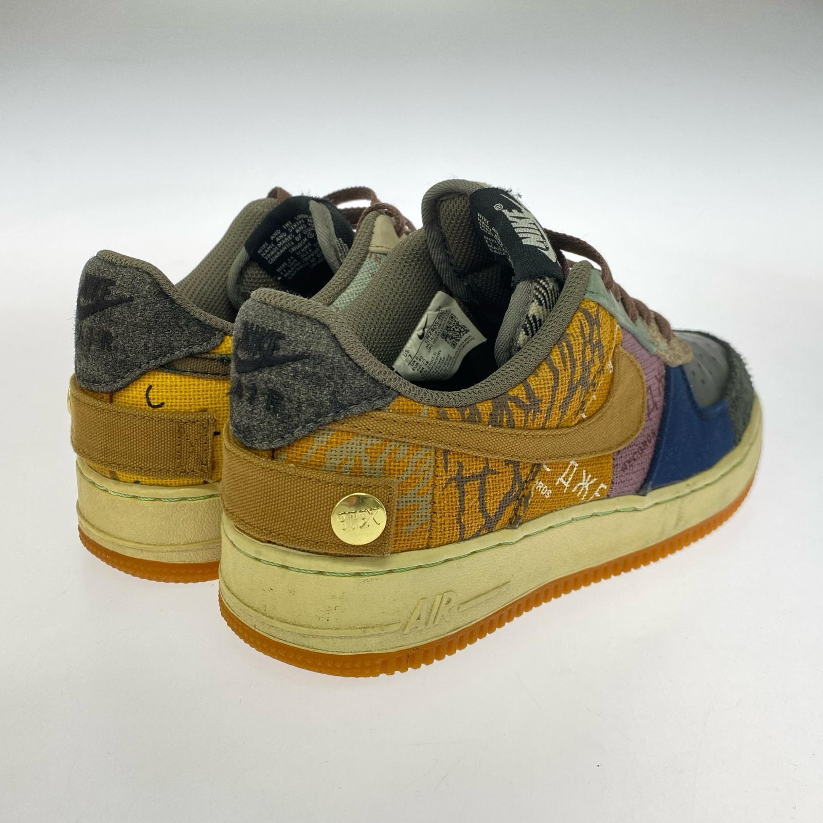 スニーカー AIR FORCE1LOW/CACTUS JACK 25cm (US7 UK6 1/2 EU40) マルチカラー