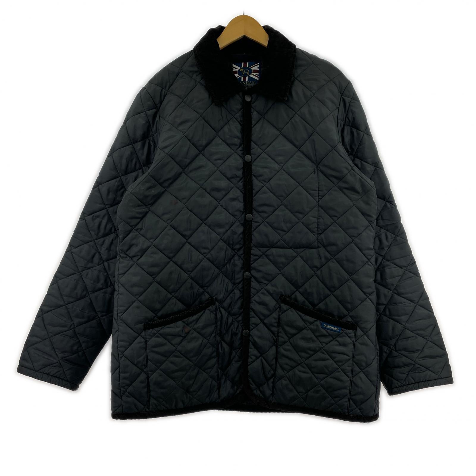 ジャケット キルティングジャケット BLK L ブラック
