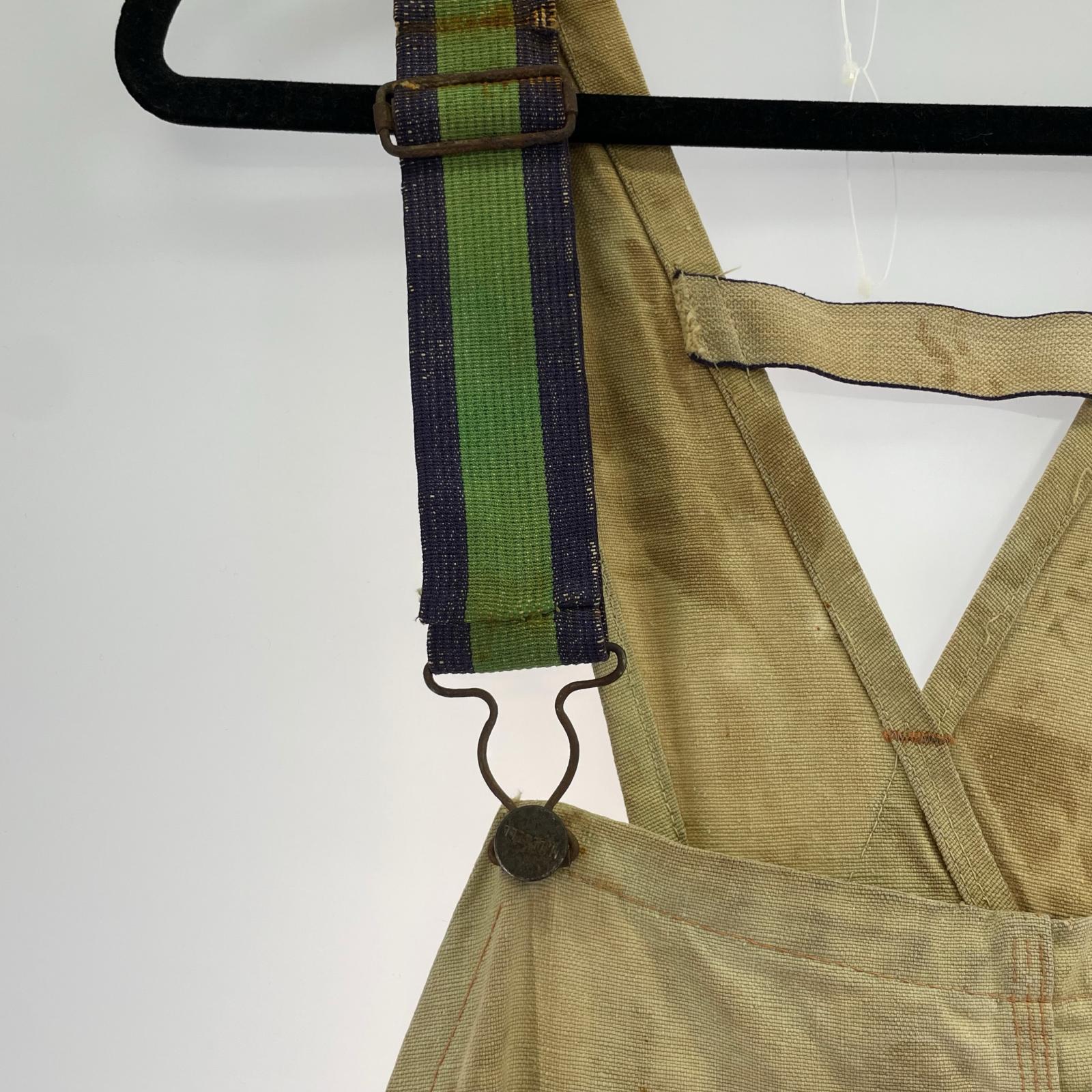 オーバーオール 40s MADEWELL ブラウン