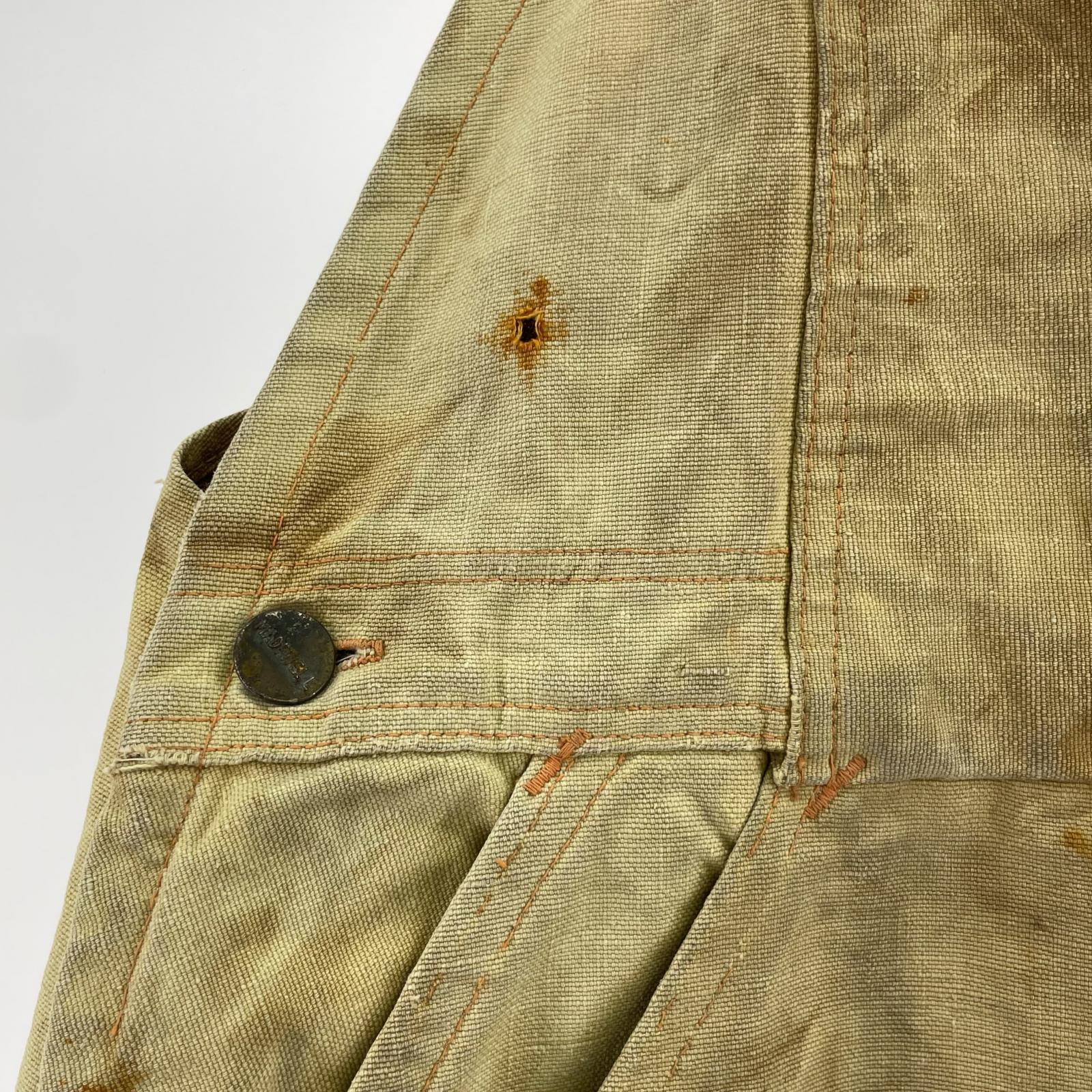 オーバーオール 40s MADEWELL ブラウン