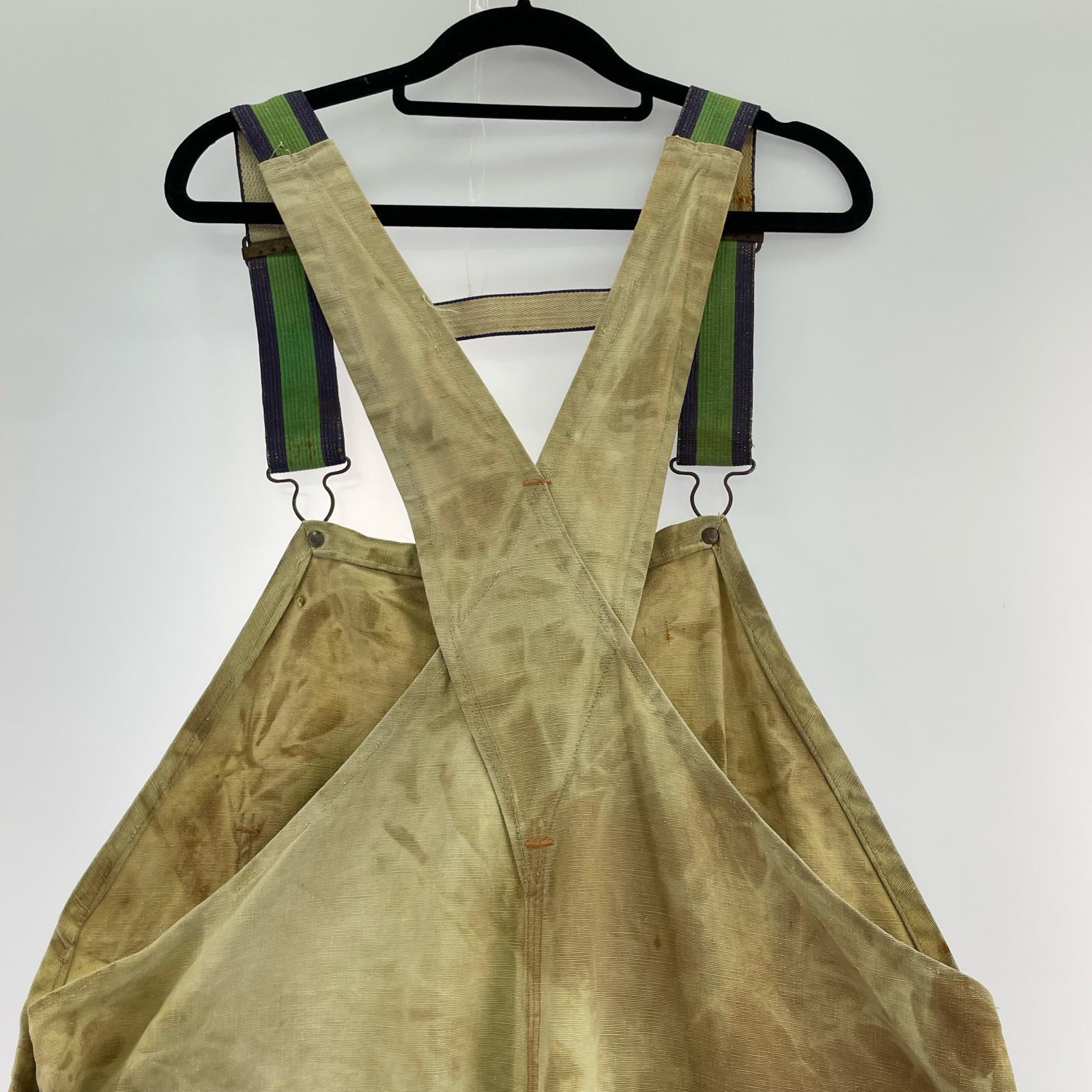 オーバーオール 40s MADEWELL ブラウン