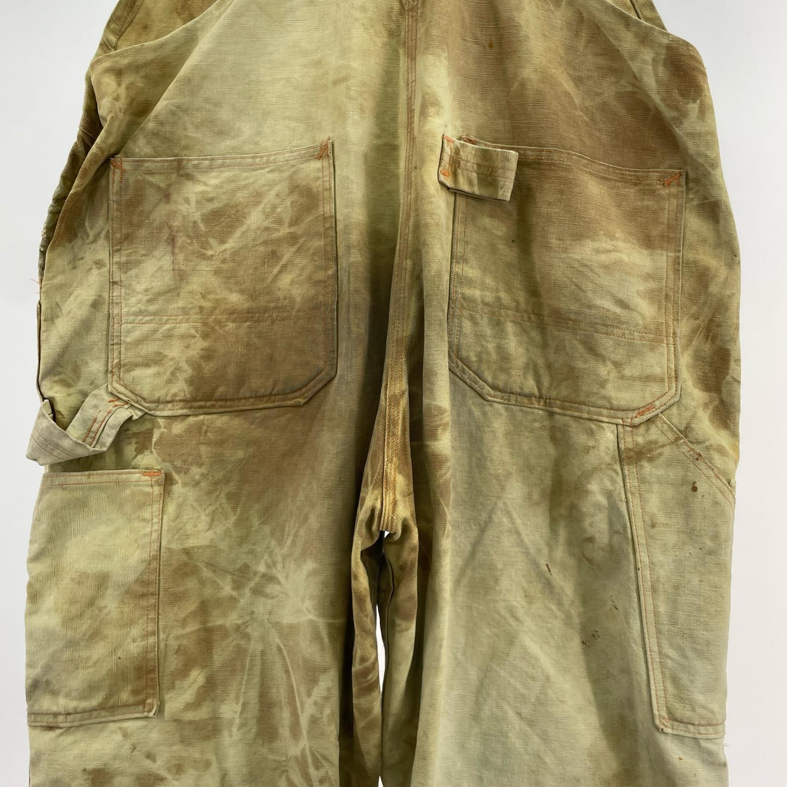 オーバーオール 40s MADEWELL ブラウン