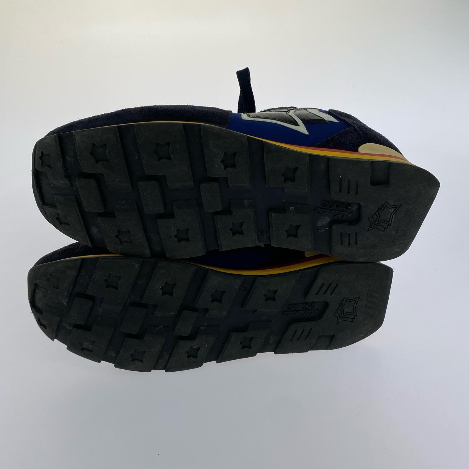 スニーカー 青 紺(45)