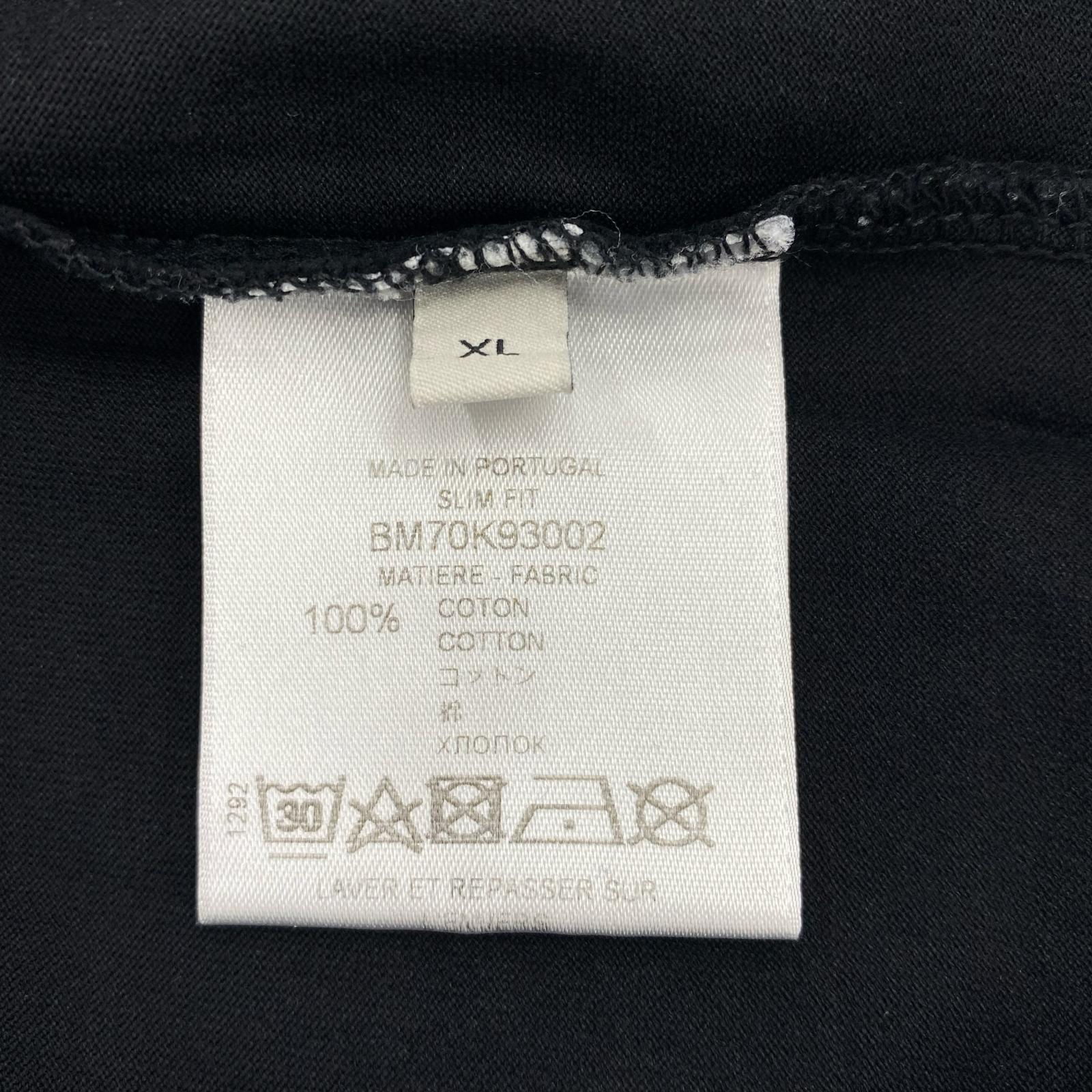 半袖Tシャツ SIGNATURE PRINT TEE 黒 (XL) ブラック