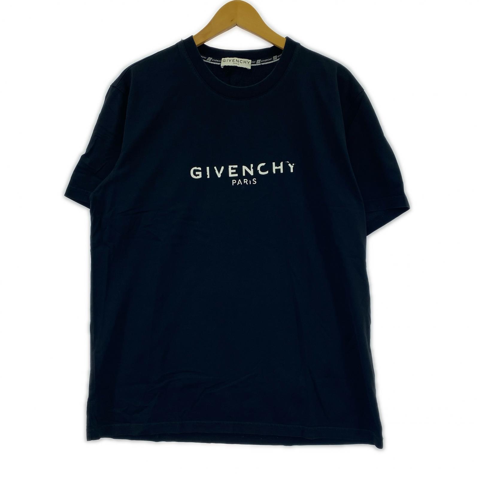 半袖Tシャツ SIGNATURE PRINT TEE 黒 (XL) ブラック