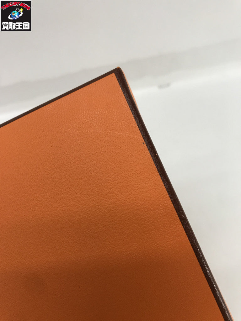 馬具 総柄 オレンジ