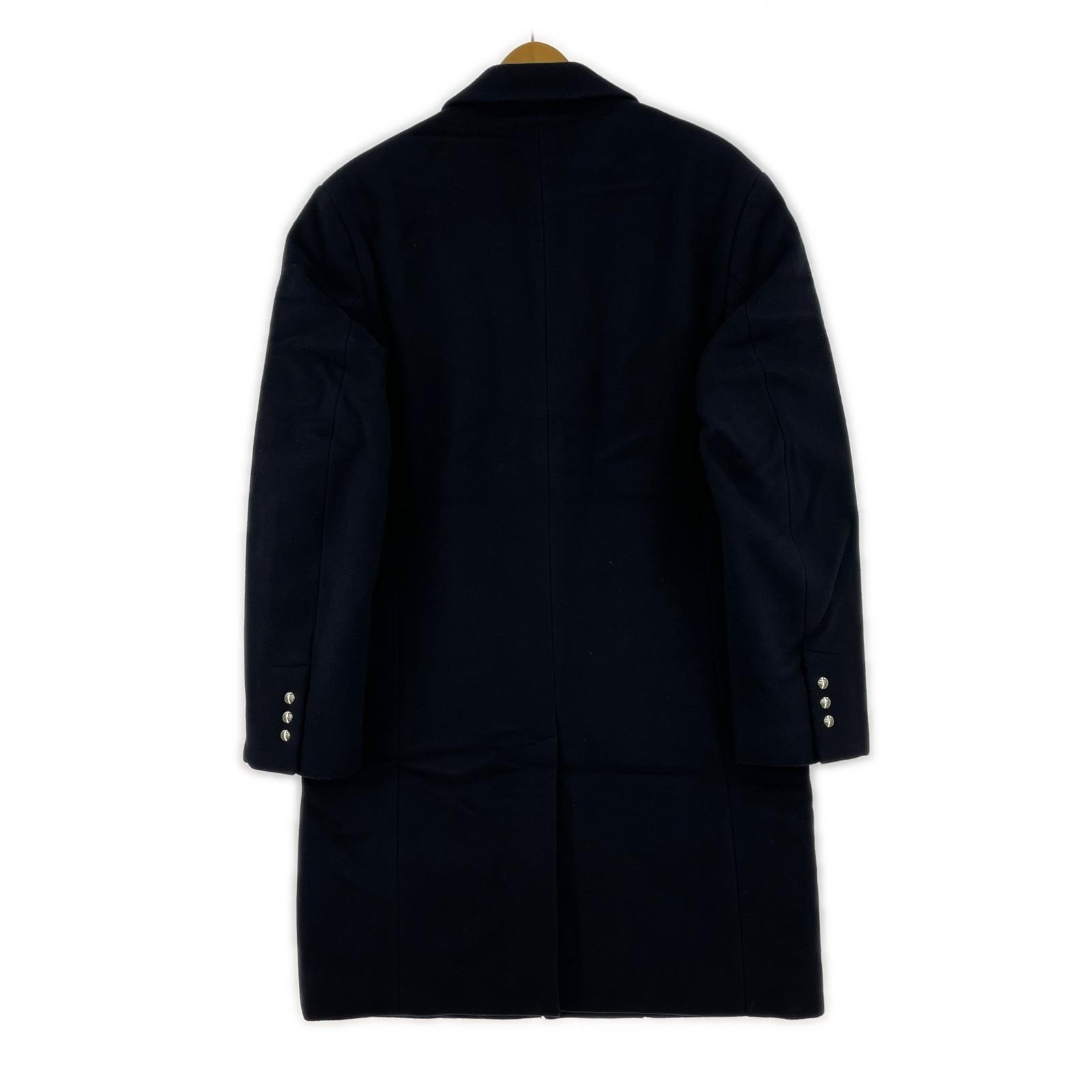ジャケット 21AW CADINOT GIUBBOTTO チェスターコート 紺 (1) ネイビー