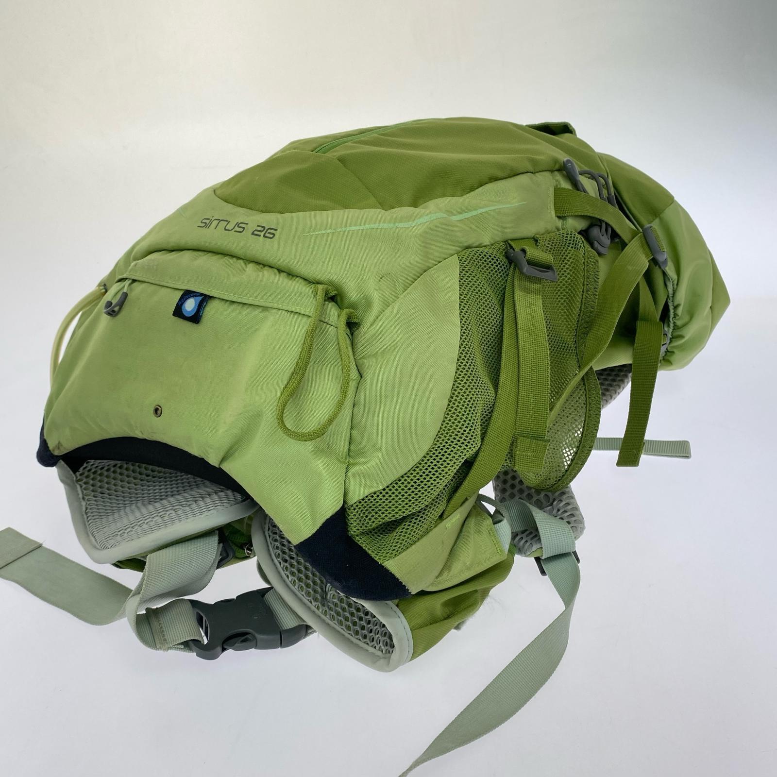 リュック・デイパック OSPREY sirrus 26 バックパック グリーン