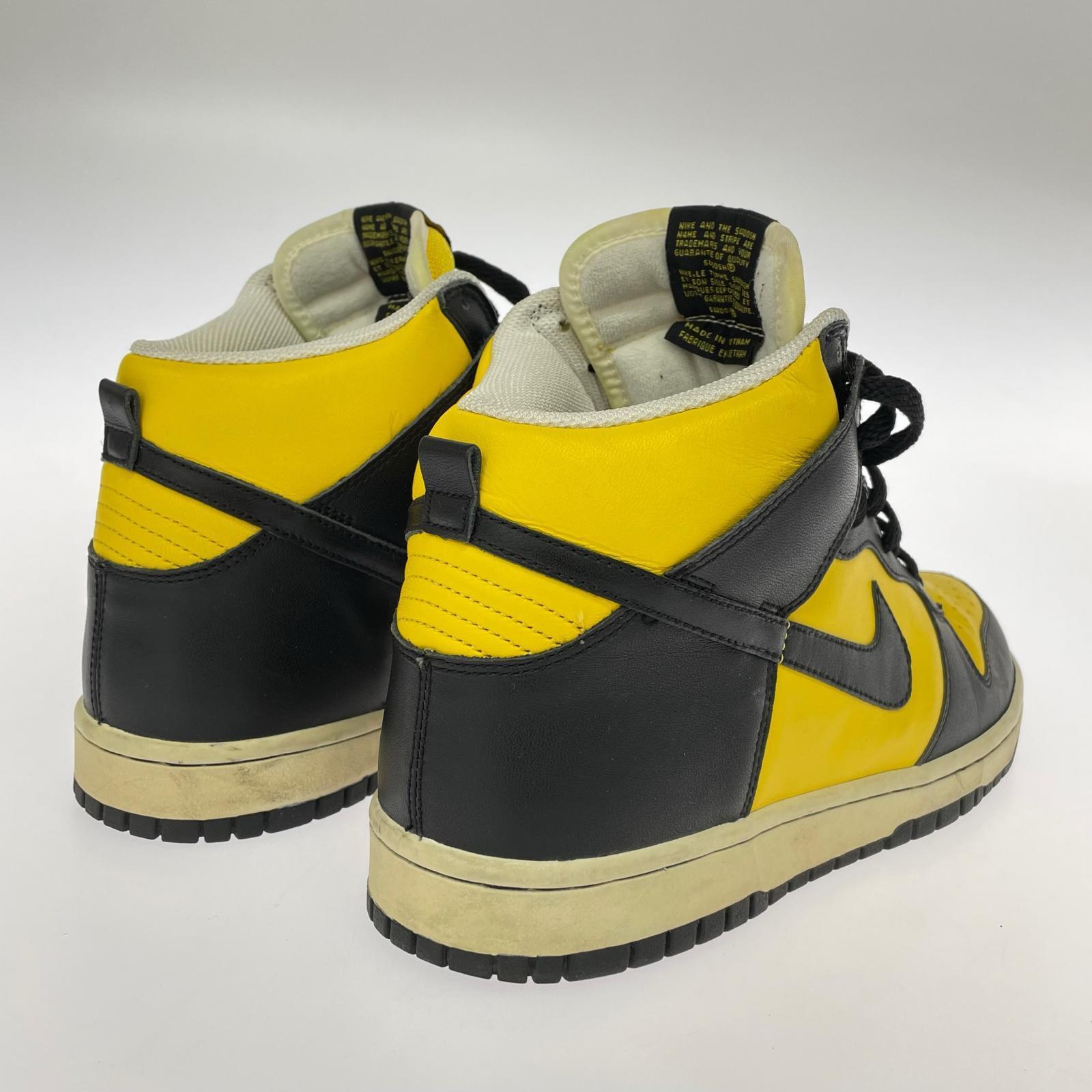 スニーカー DUNK HI 黄×黒(27㎝)