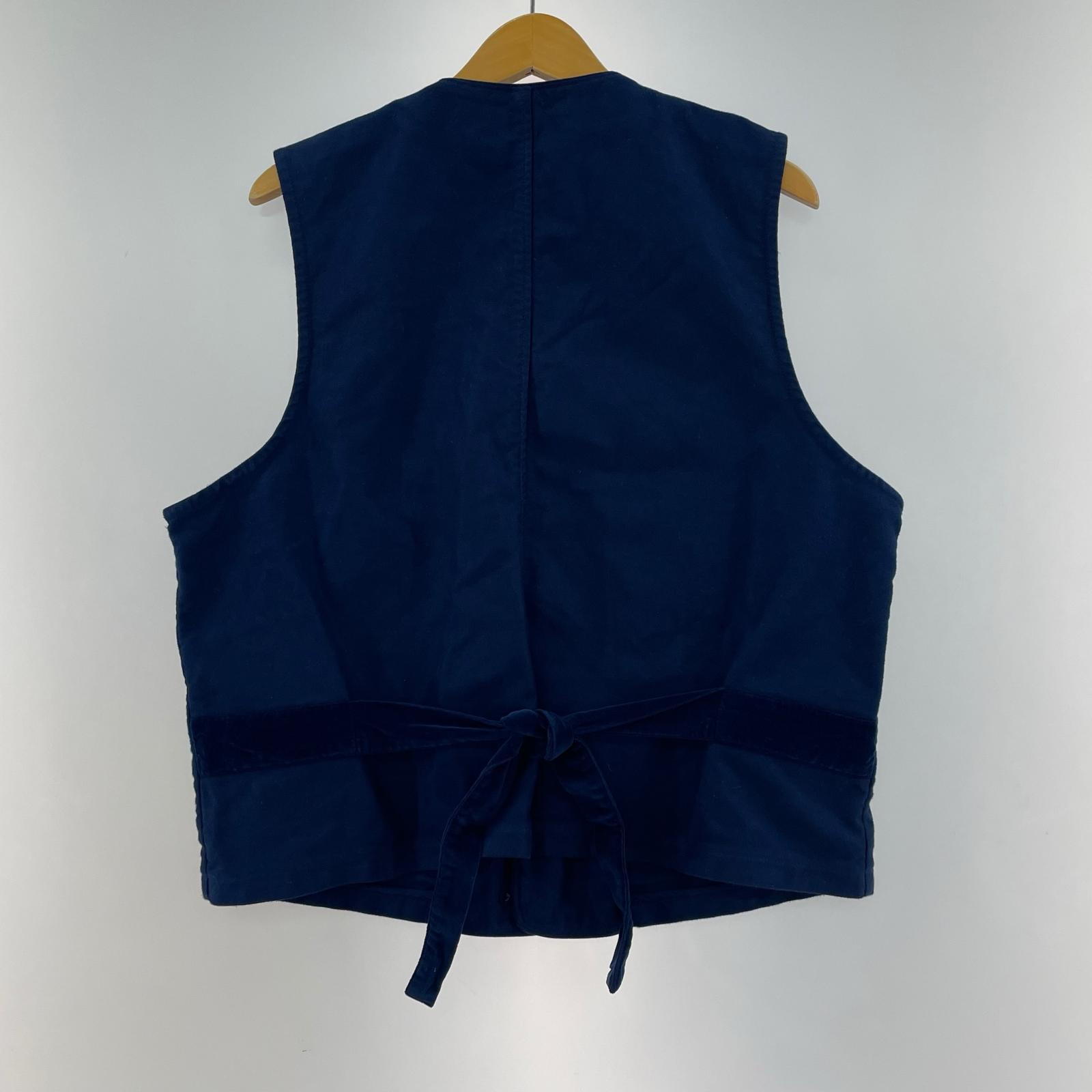 ジャケット Porter Classic MOLESKIN CLASSIC VEST モールスキンベスト L インディゴ L