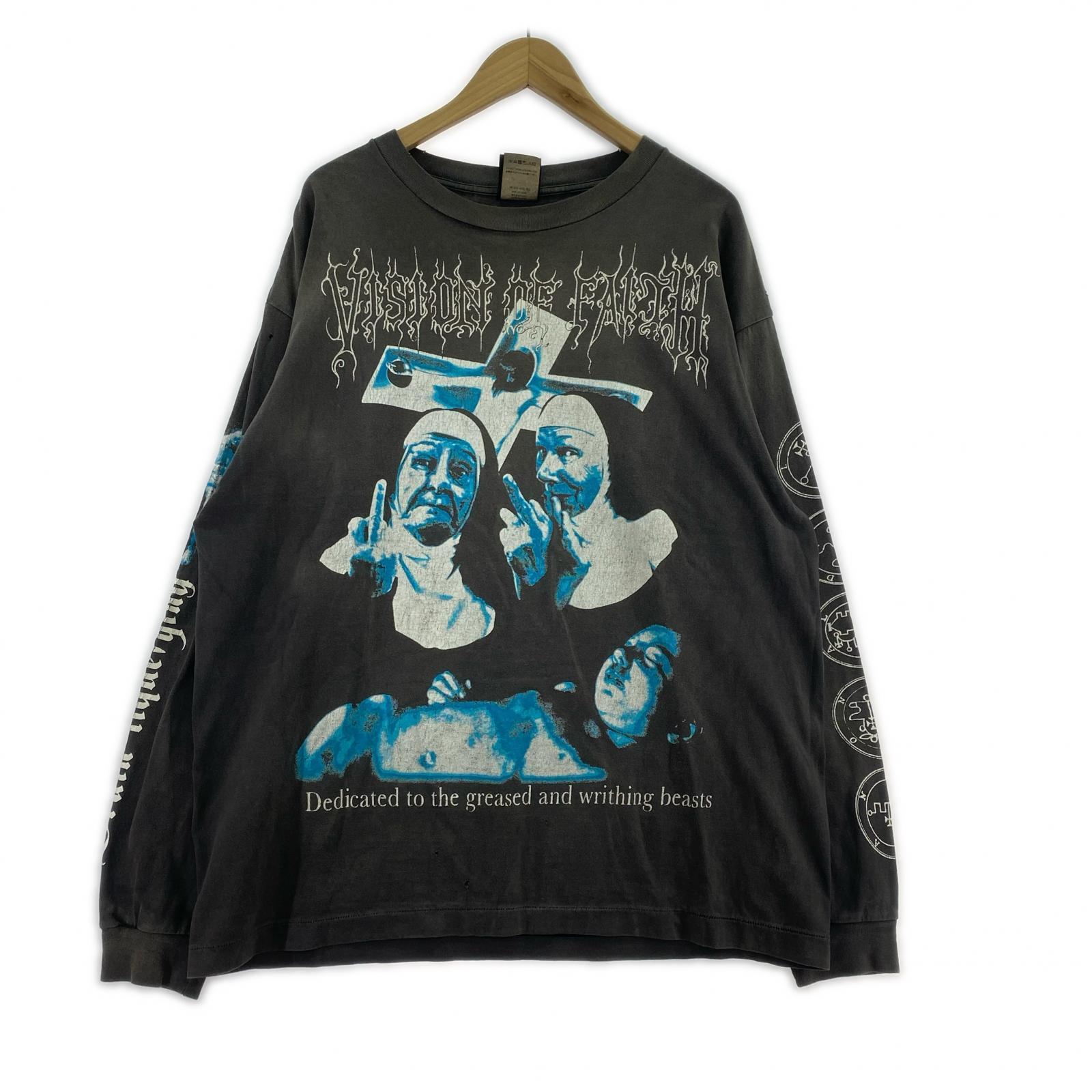 長袖Tシャツ L/S TEE/SISTERS グレー