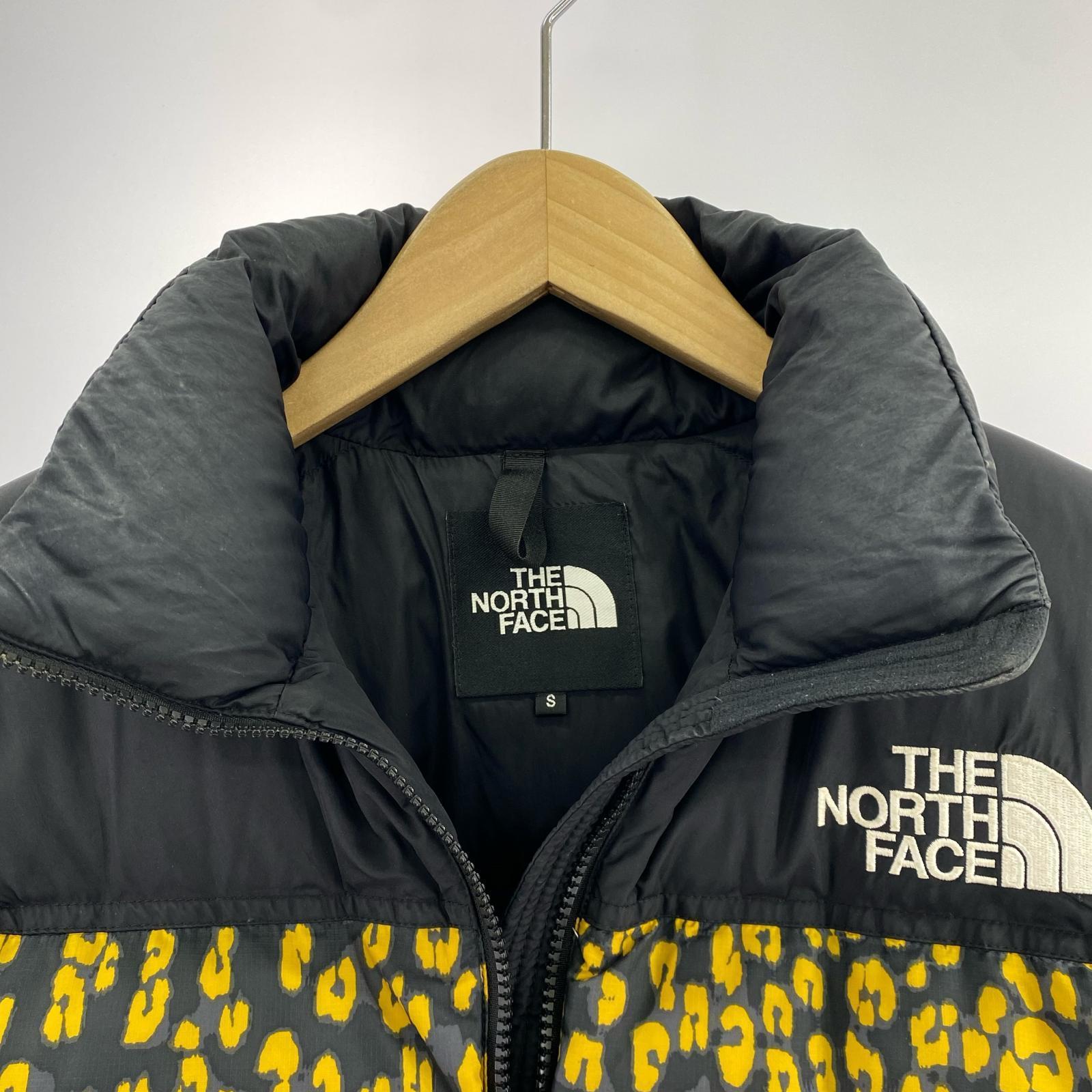 ダウンジャケット Novelty Short Nuptse Jacket レオパード S