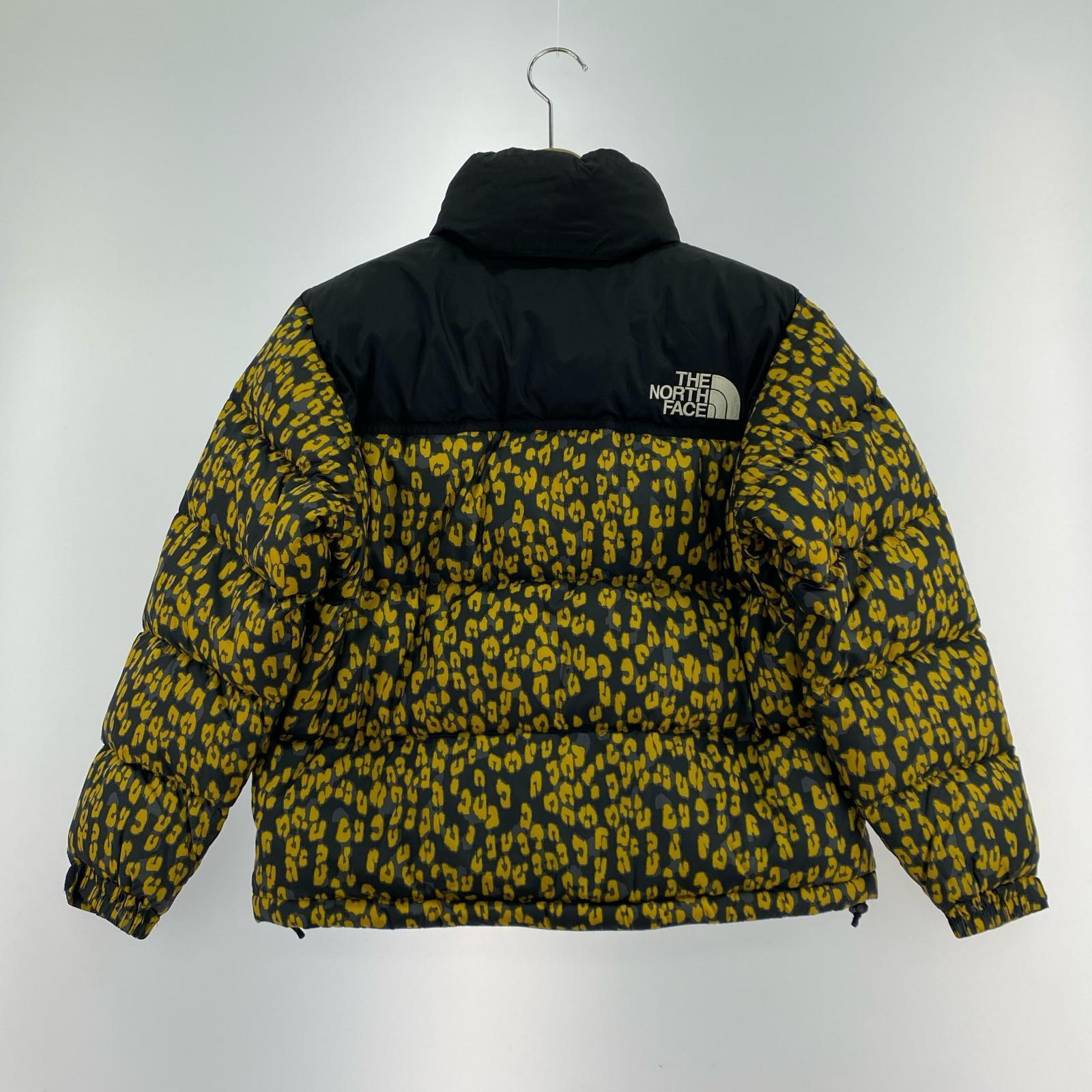 ダウンジャケット Novelty Short Nuptse Jacket レオパード S