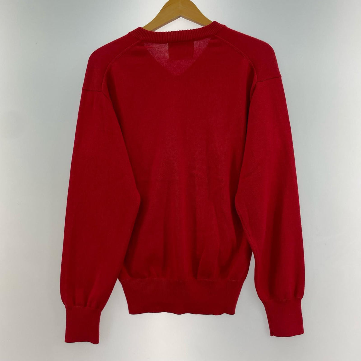 ニット Vネックセーター RED (1)