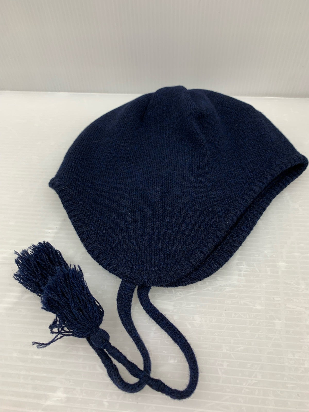 ハット EAR FLAP KNIT CAP/NYV