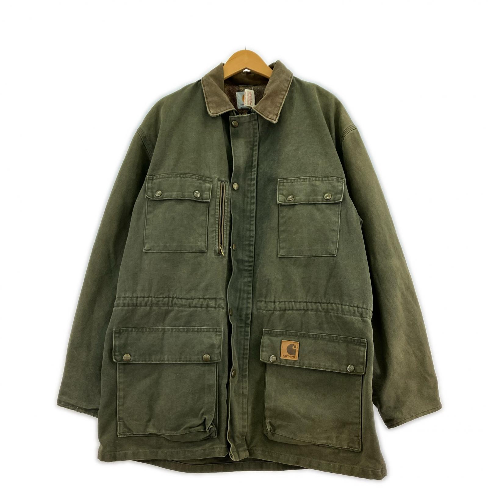 ジャケット 90s チョアコート 緑 (L)