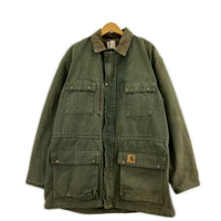 ジャケット 90s チョアコート 緑 (L)