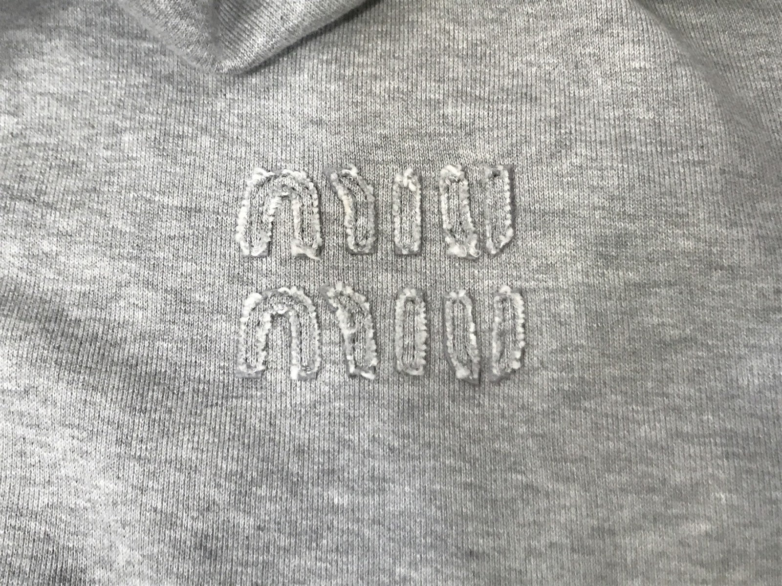 miumiu/リバーシブルパーカー/NYV×GRY/36