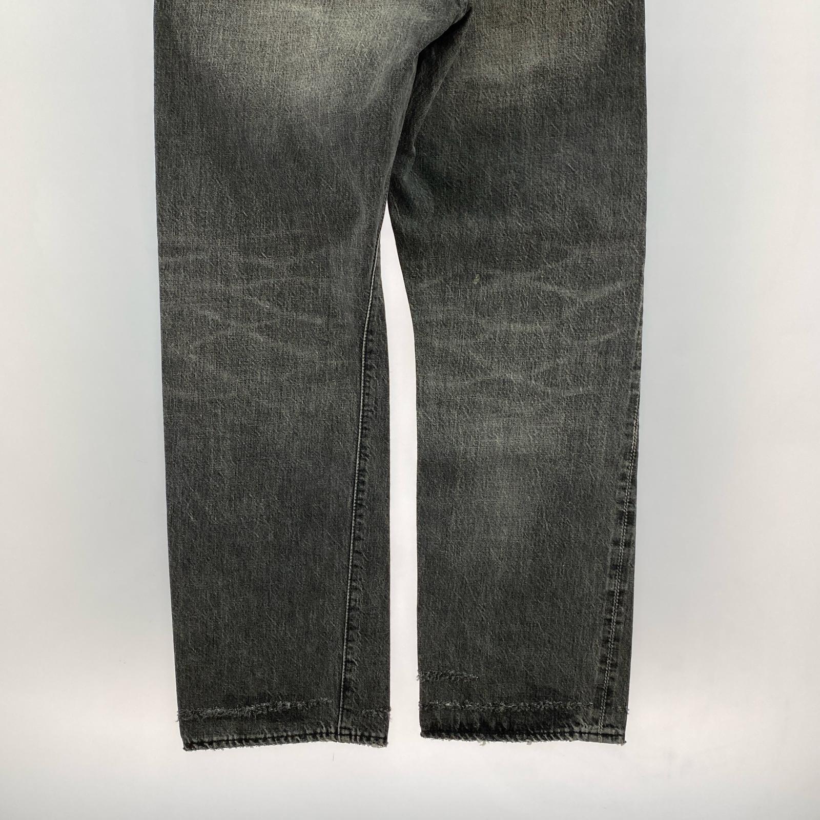パンツ Straight Black Denim Dartford/1101BKHW/ 36 グレー