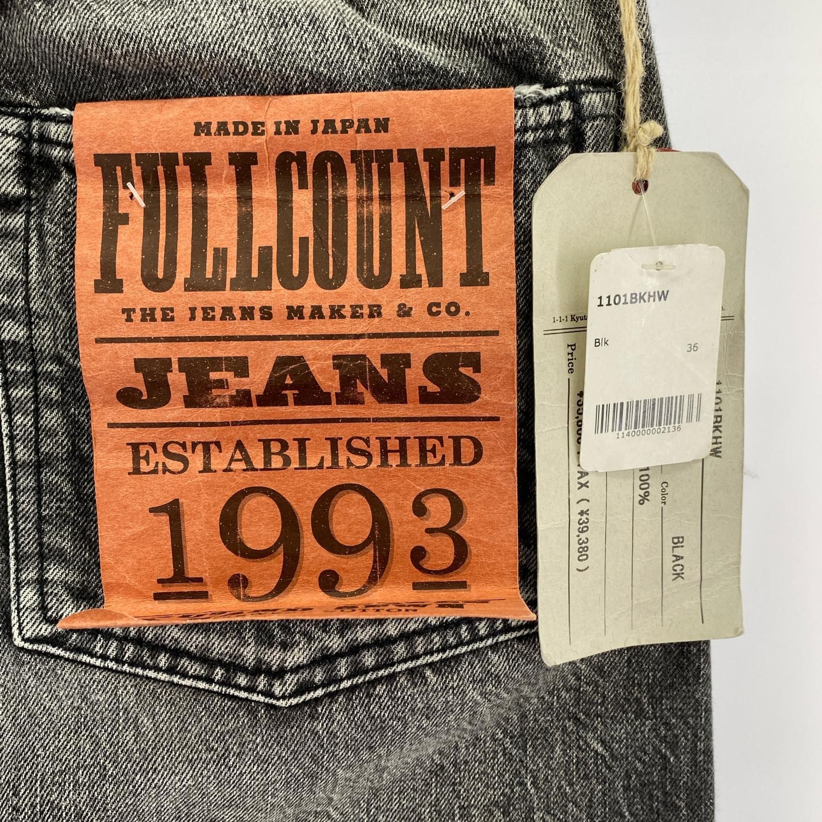 パンツ Straight Black Denim Dartford/1101BKHW/ 36 グレー