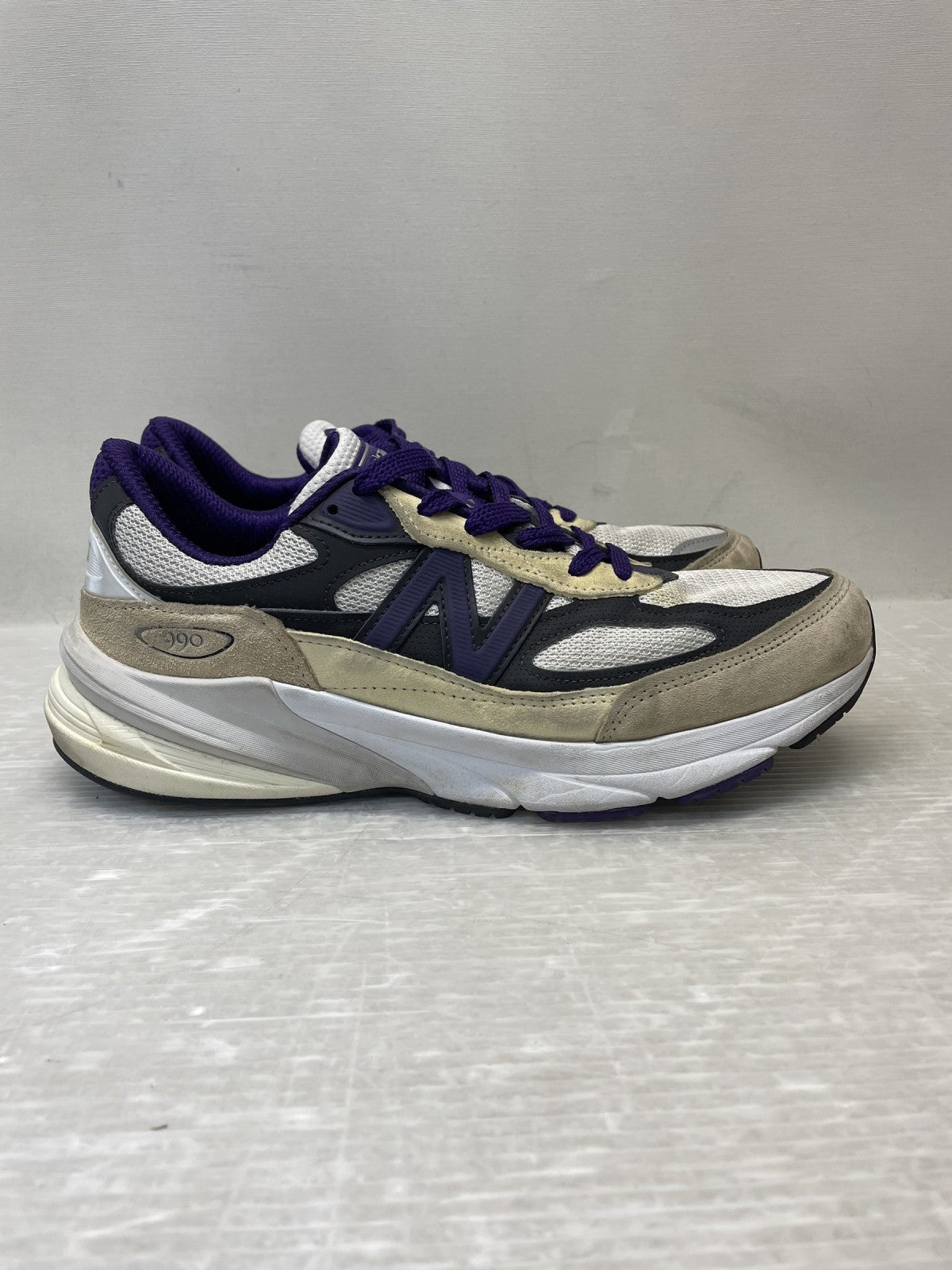 スニーカー NEW BALANCE USA製 U990WB6 PLUM 27.5cm