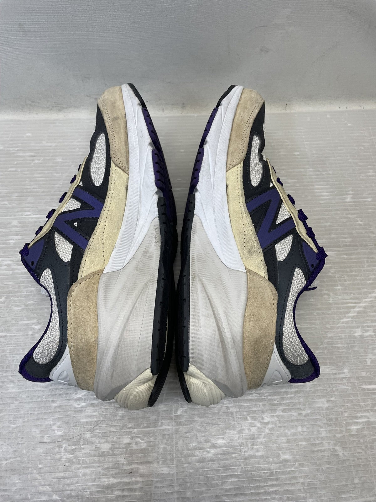 スニーカー NEW BALANCE USA製 U990WB6 PLUM 27.5cm