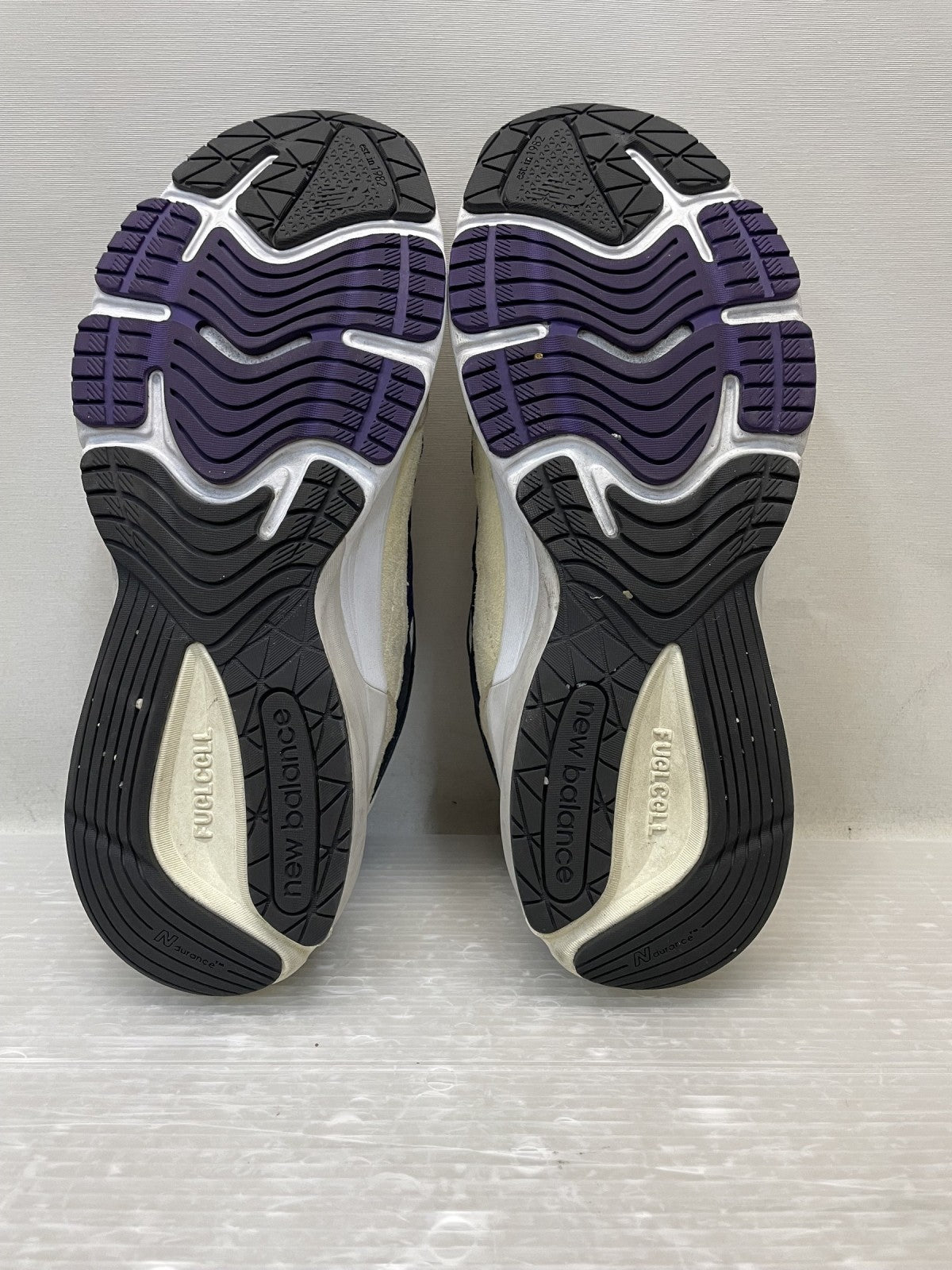 スニーカー NEW BALANCE USA製 U990WB6 PLUM 27.5cm