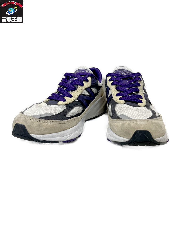 スニーカー NEW BALANCE USA製 U990WB6 PLUM 27.5cm