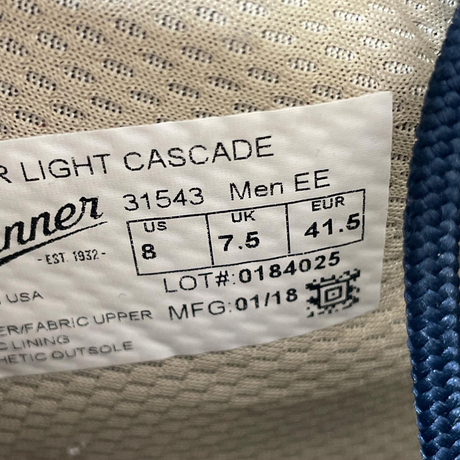 ブーツ Danner DANNER LIGHT CASCADE 8 ブラウン×ネイビー 26cm (US8 UK7 1/2 EU42)
