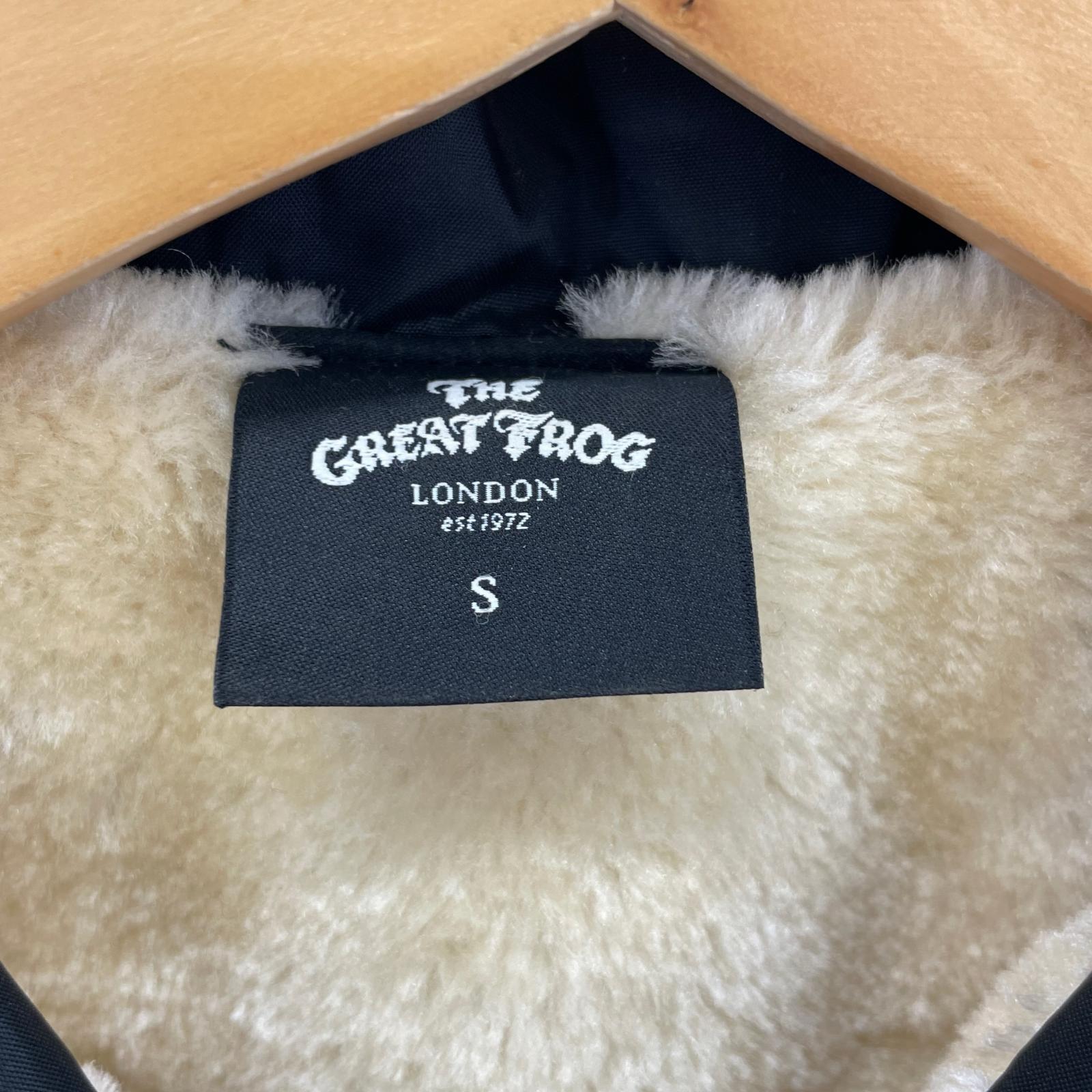 ブルゾン THE GREAT FROG 裏ボアコーチジャケット S ブラック