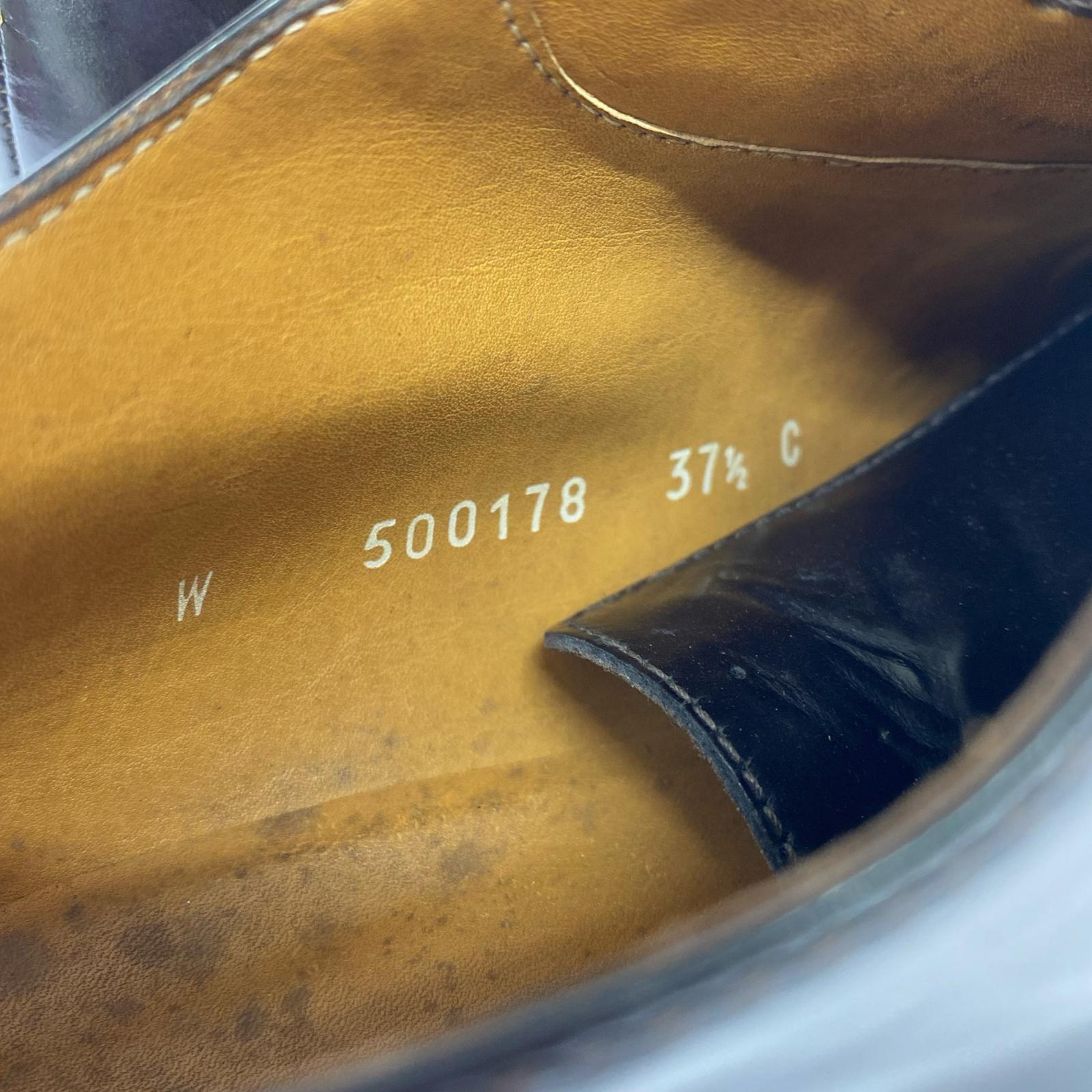 シューズ ドレスシューズ 371/2 BRW ブラウン