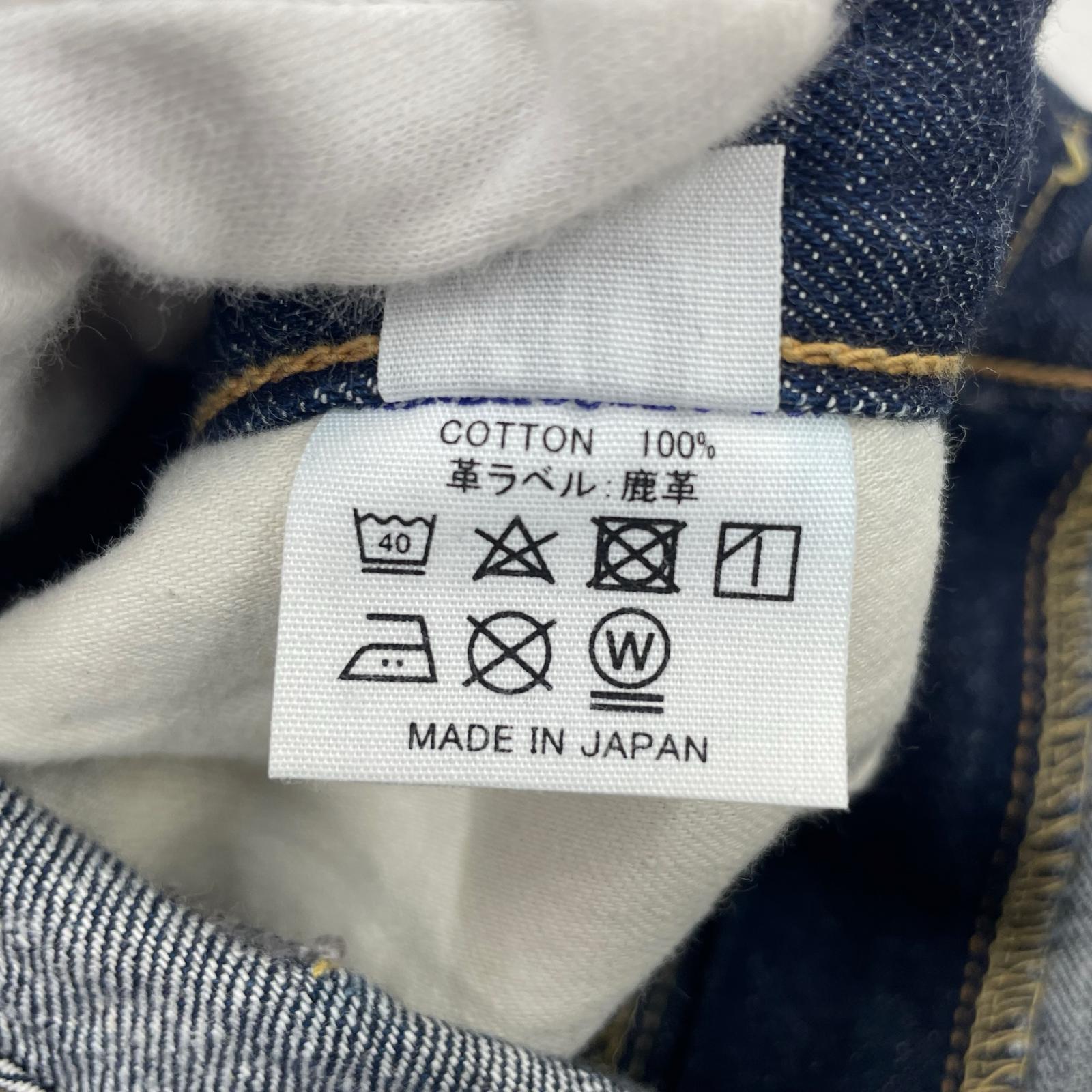 デニムパンツ WAREHOUSE Lot 1000ZXX DSB 片面タブ デニムパンツ 30
