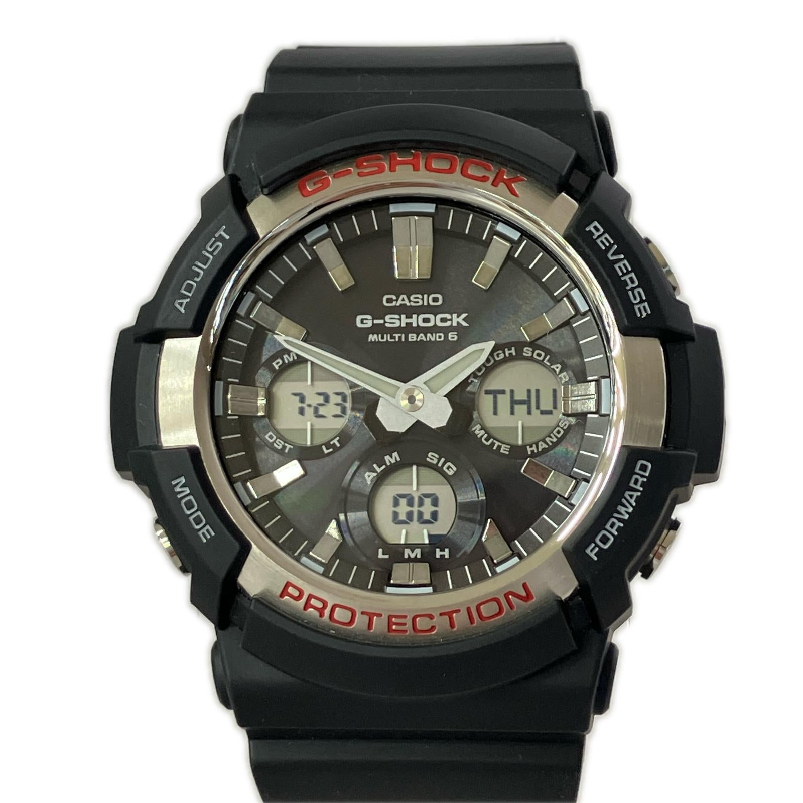 腕時計 CASIO G-SHOCK 腕時計 GAW-100-1AJF 黒 ブラック