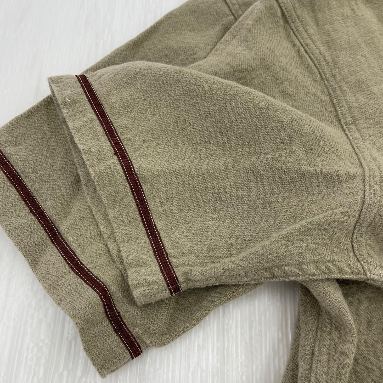 半袖シャツ DOOLITTLE BASE BALL SHIRT (M) M ベージュ