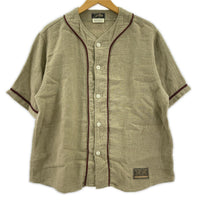 半袖シャツ DOOLITTLE BASE BALL SHIRT (M) M ベージュ
